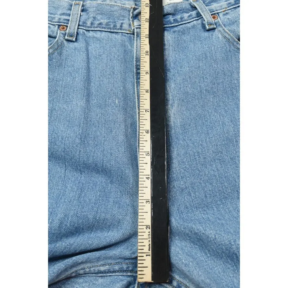 Vintage Levis 505 Jeans Mens 38x30 (36x30) Blue Straight Leg Regular Fit Cotton